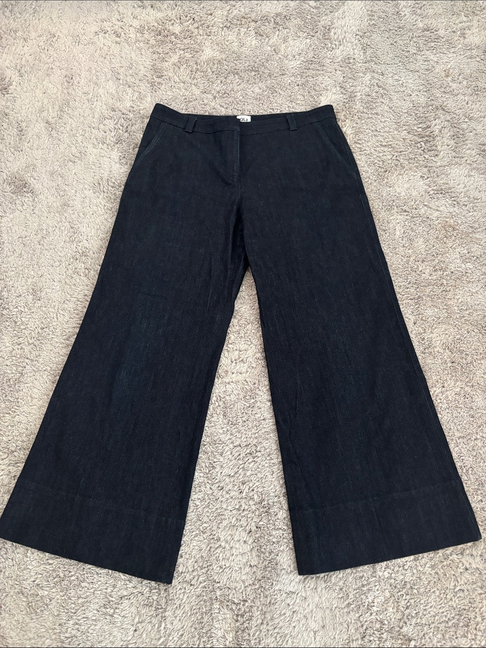Wide Leg navy Women's Jeans
